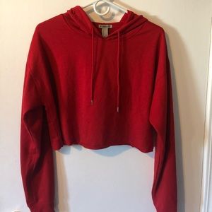 Cropped hoodie